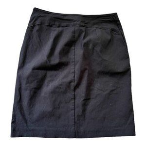 Express Skirt Womens Size 5/6 Black Mini Stretch Pencil